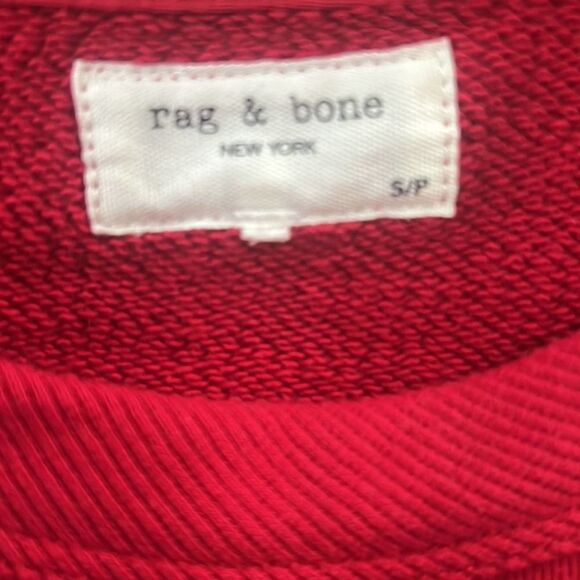 RAG & BONE NYC TERRY CLOTH SWEATER SIZE S/P - Picture 4 of 5